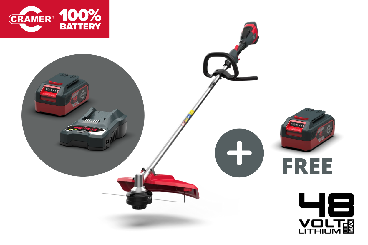 Cramer 48T10 48V Strimmer Set