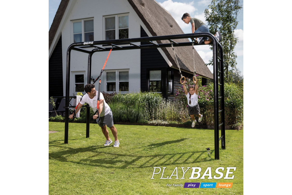 BERG PlayBase Wood Gym Rings Only