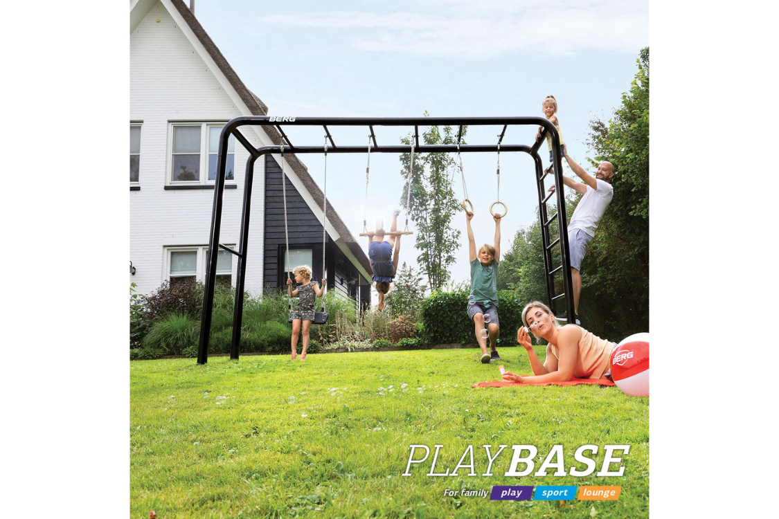 BERG PlayBase Wood Gym Rings Only