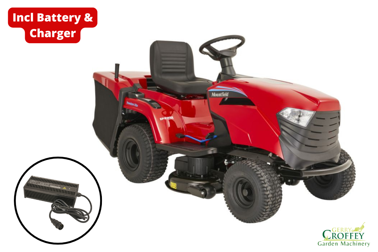 Mountfield Freedom 30E 33" Battery-Powered Electric Ride-On Lawn Mower