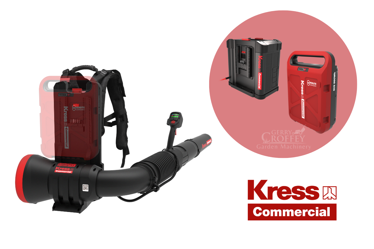 Kress Commercial KC500.9 60V Backpack Blower SET