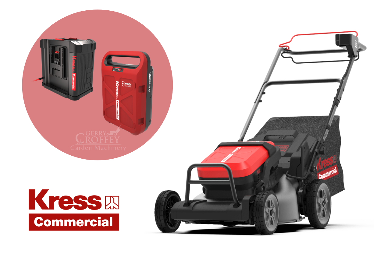 Kress KC711.9 Commercial Battery Lawnmower Set