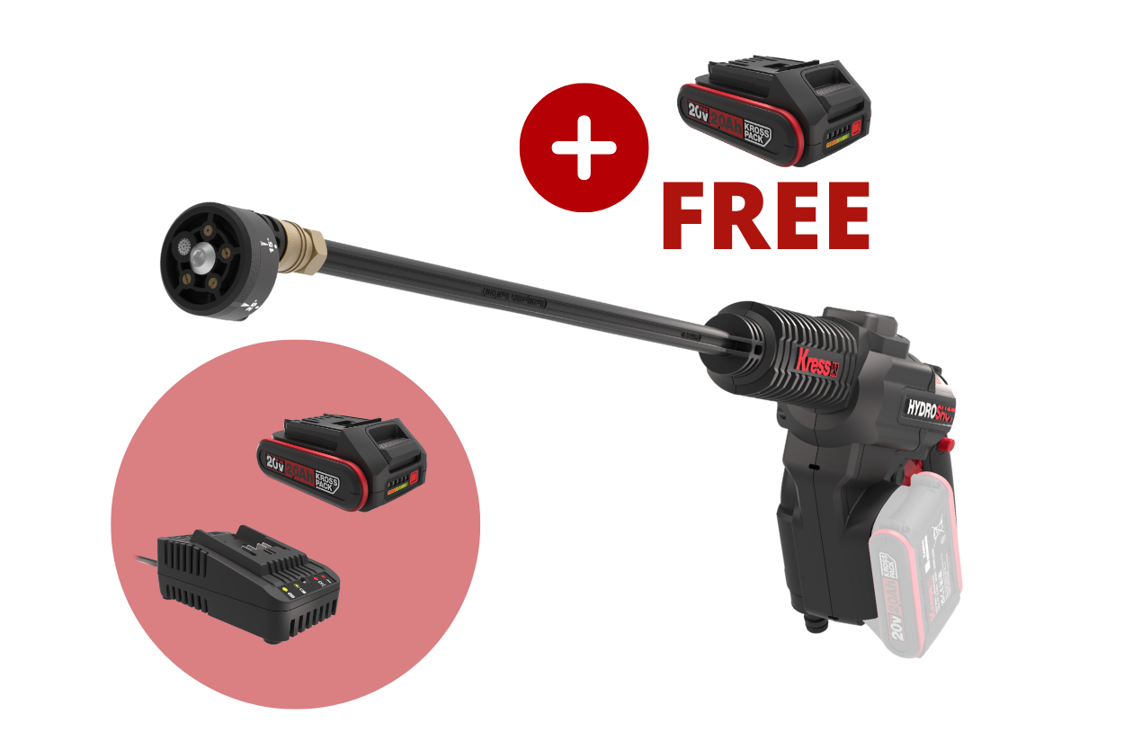 Kress KG633E 20V Pressure Washer SET