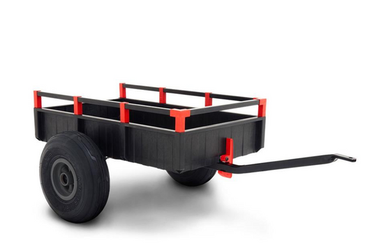 BERG Black & Red Trailer XL