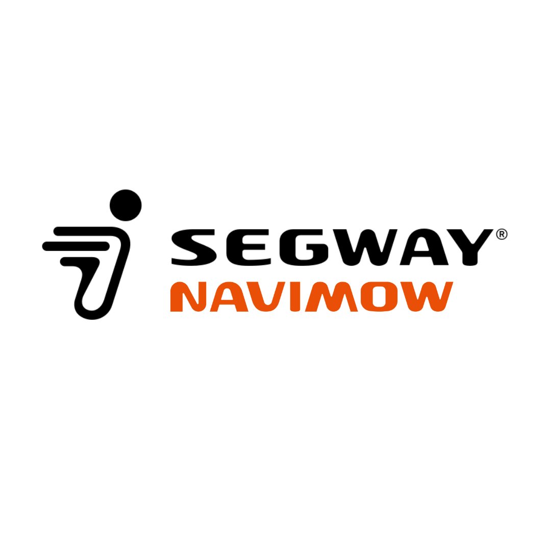 Image of Segway Navimow Logo on a white square background. Gerry Croffey Garden Machinery gerrycroffey.ie