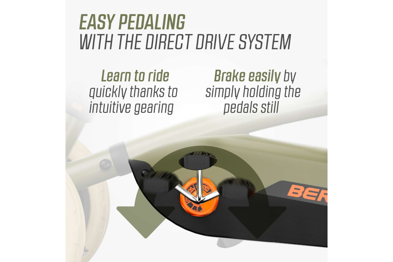 BERG Buzzy Retro 2-in-1 Green