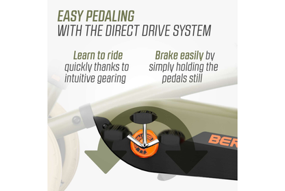 BERG Buzzy Retro 2-in-1 Green