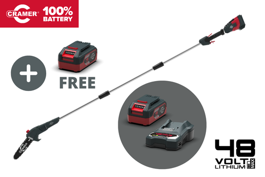 Cramer 48V Polesaw Extendable Shaft Bundle Kit