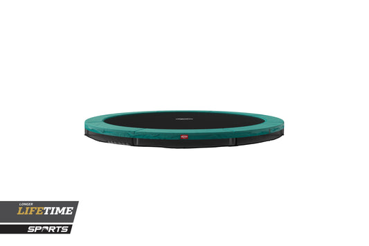 BERG SPORTS Favorit Round InGround Trampoline 380cm Green