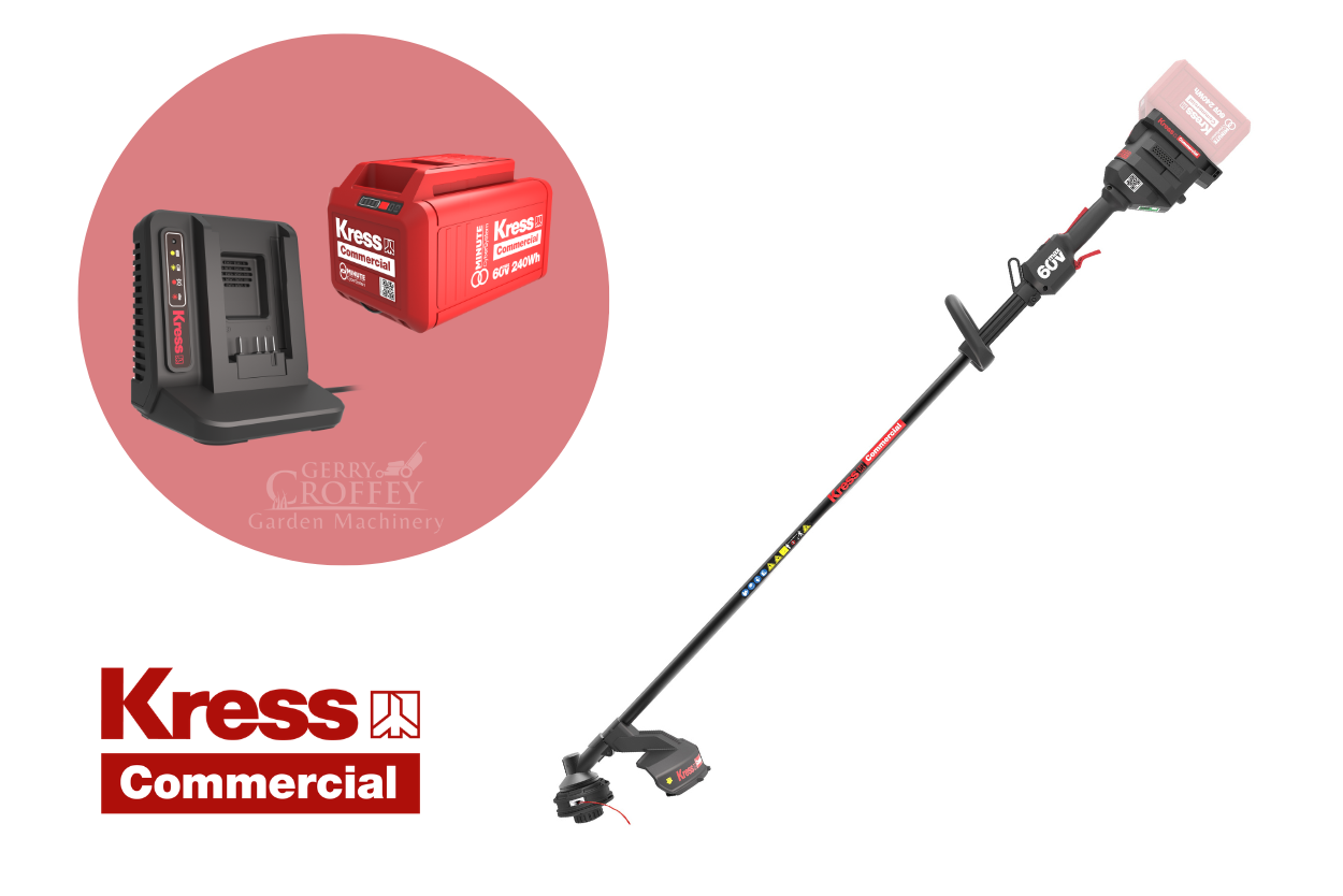 Kress Commercial KC100.9 60V Grass Trimmer SET