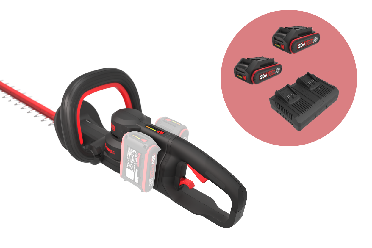 Kress KG285 40V Hedge Trimmer Bundle Kit