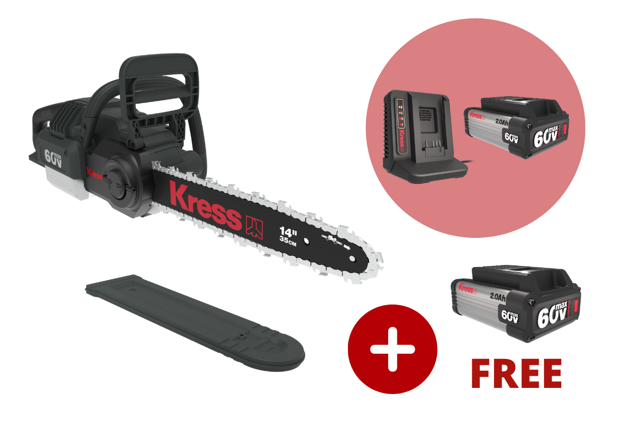 Kress KG367E 60V Chainsaw Set