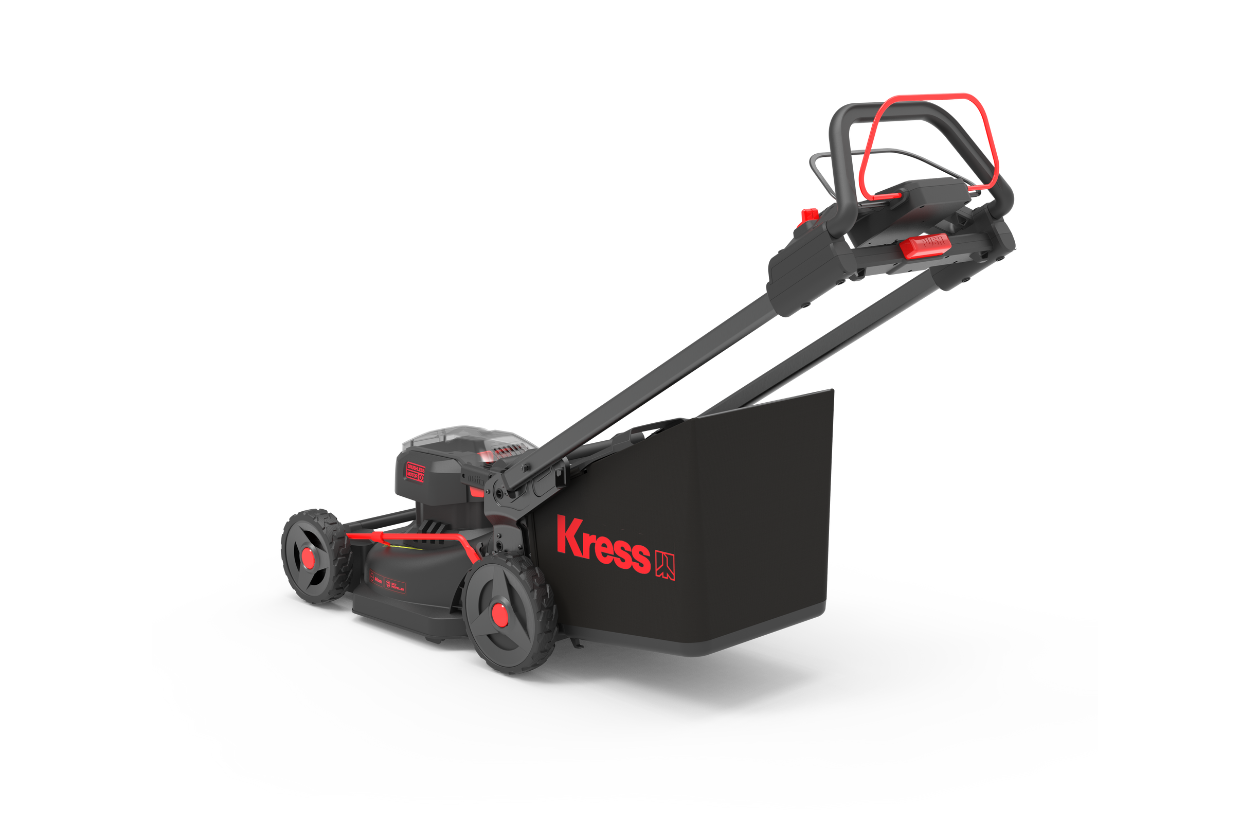 Kress KG757E 18" Self-Drive Lawnmower Set