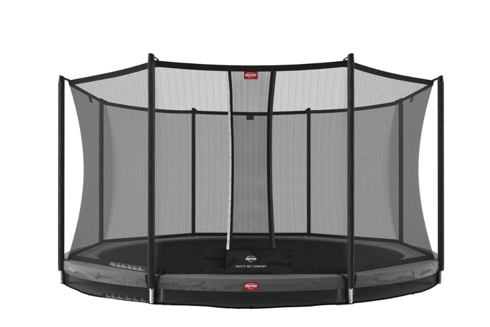 BERG InGround Favorit Grey 12.5ft + Safety Net Comfort