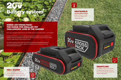 Kress KAB02 20v 2Ah Battery