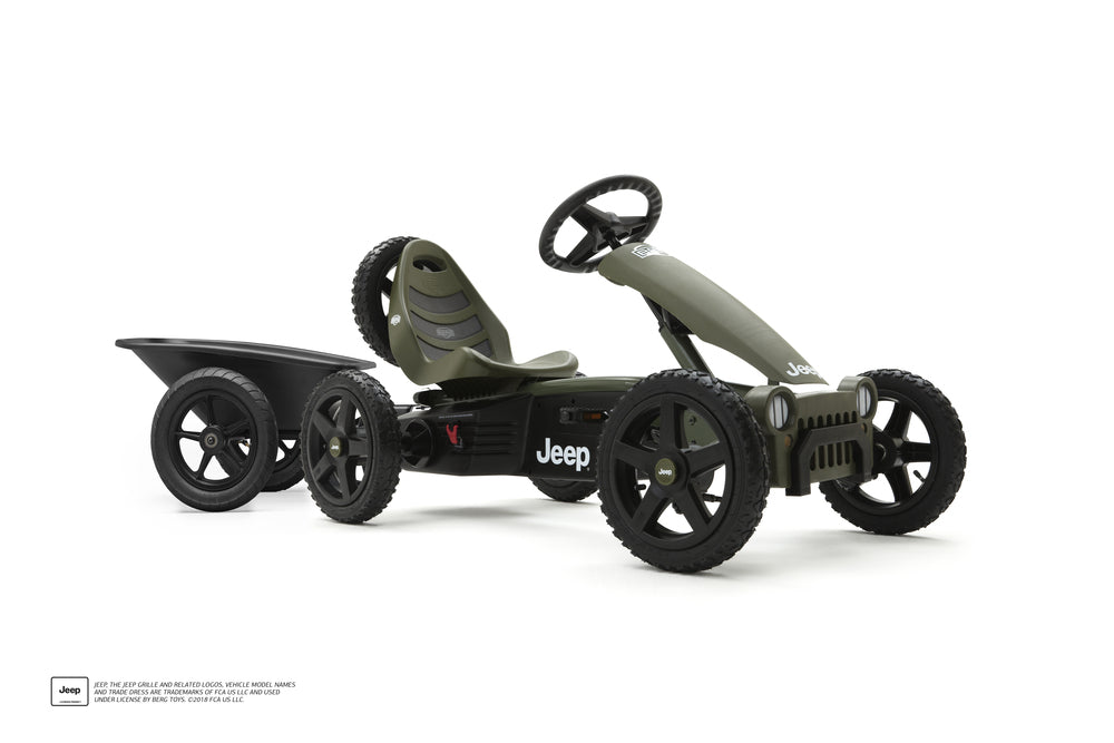 BERG Jeep® Adventure Pedal-Gokart – Gerry Croffey Garden Machinery